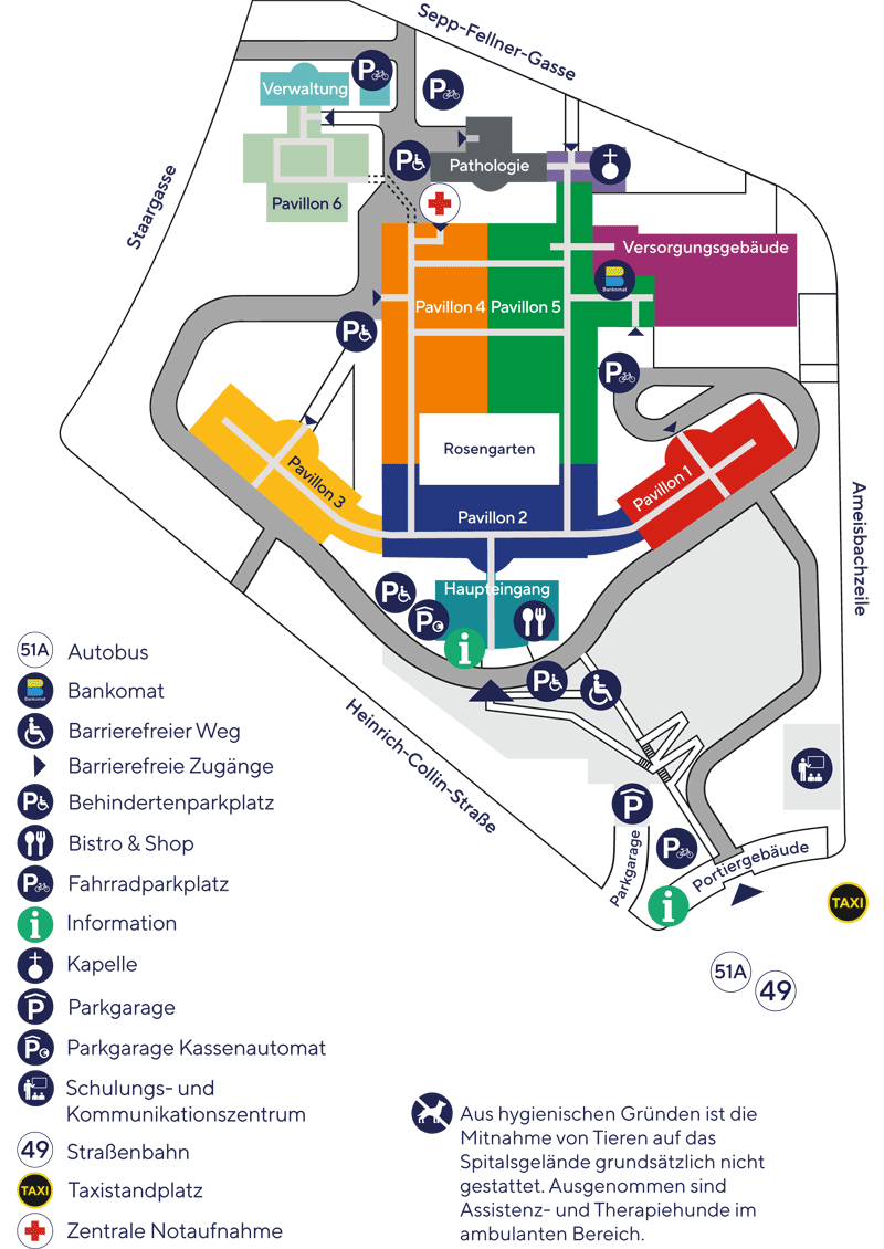 Zur großen Ansicht des Lageplans