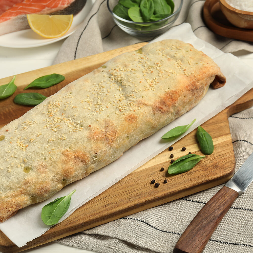 Mehr Informationen zum Thema: Lachs im Strudel&shy;teig